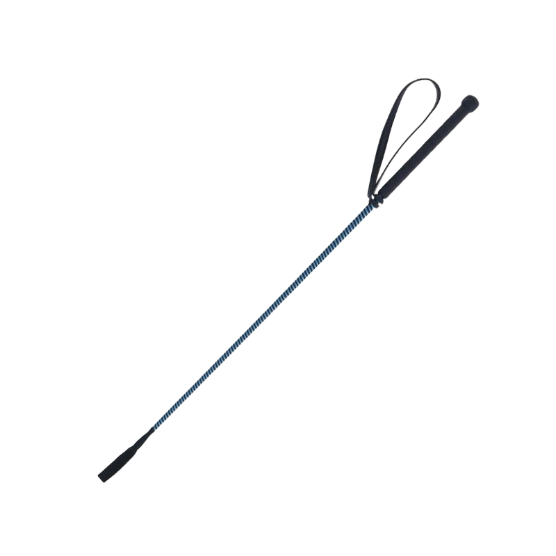 Whip & Go - New Six navy/sky riding crop | - Ohlala