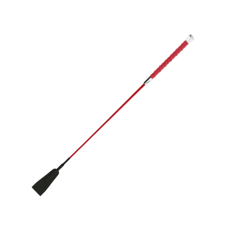 Whip&Go - Soft grip riding crop red | - Ohlala