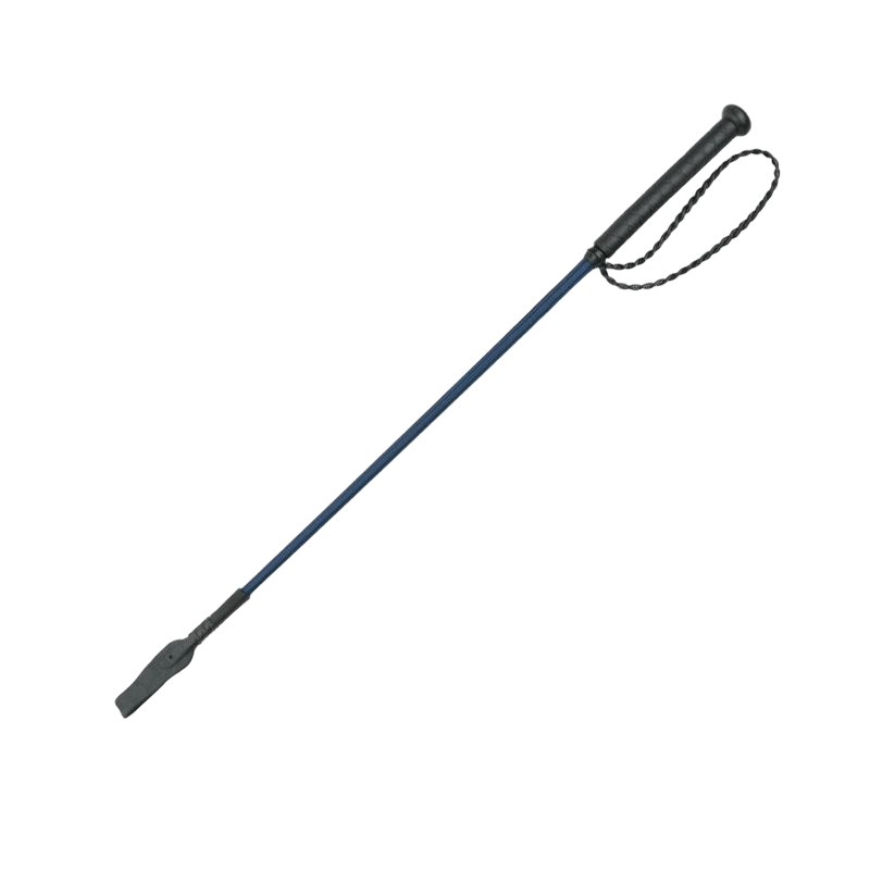 Whip&Go - Twist Crop with Navy Handle 65 cm | - Ohlala