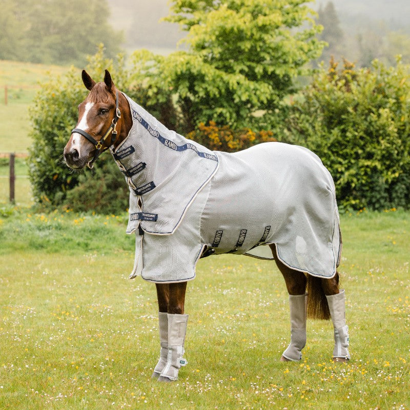 Horseware - Fly rug silver/ navy/ white/ beige | - Ohlala