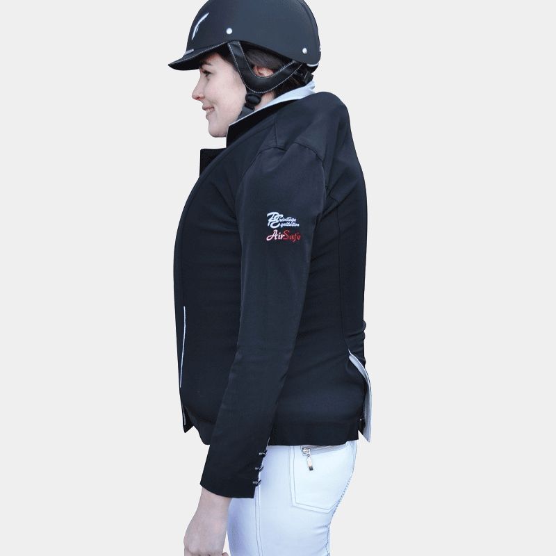 Privilège Equitation - Airsafe 競技用レディースジャケット ネイビー | - Ohlala