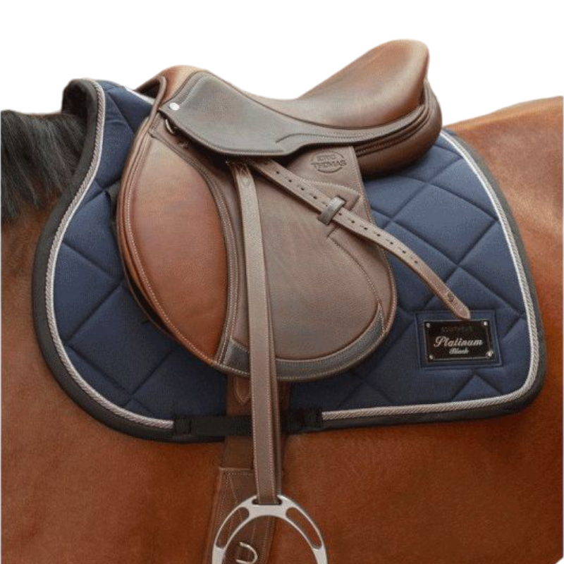 Eric Thomas - DTA Antares Havana jumping saddle | - Ohlala