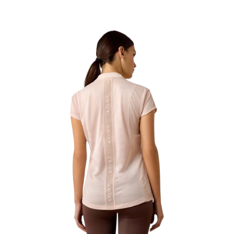 Women's Zipped Breathe Sepia Rose Baselayer