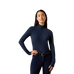 Baselayer mit Reißverschluss Damen SolVeil navy eclipse