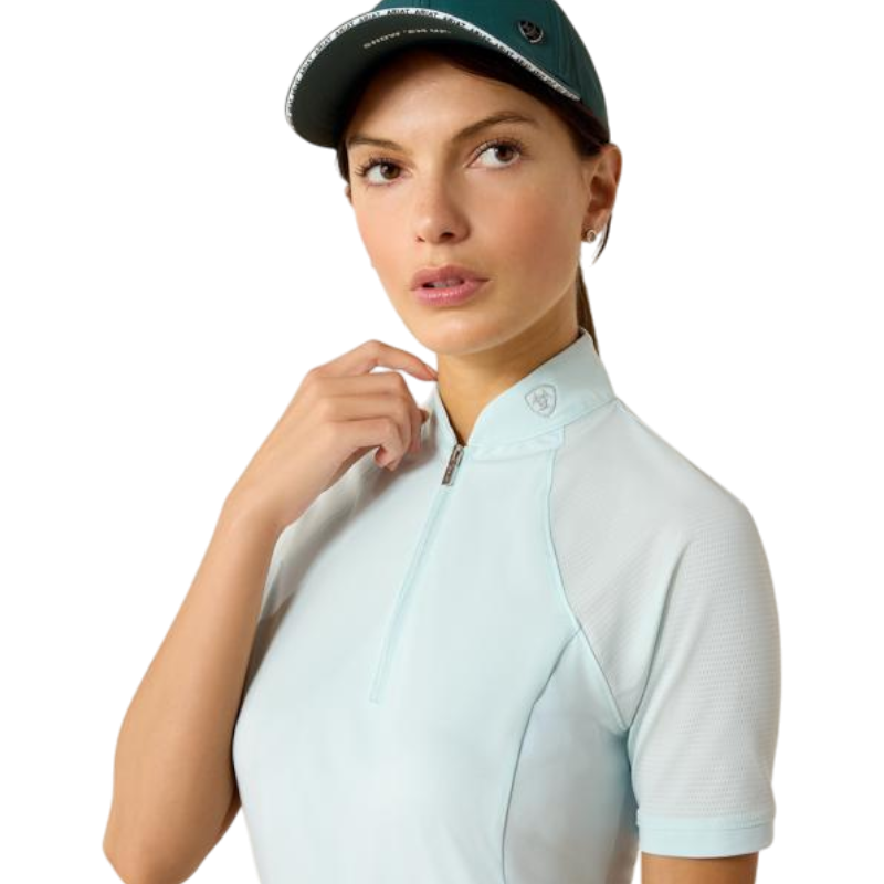 Baselayer con zip donna Soquel starlight blue