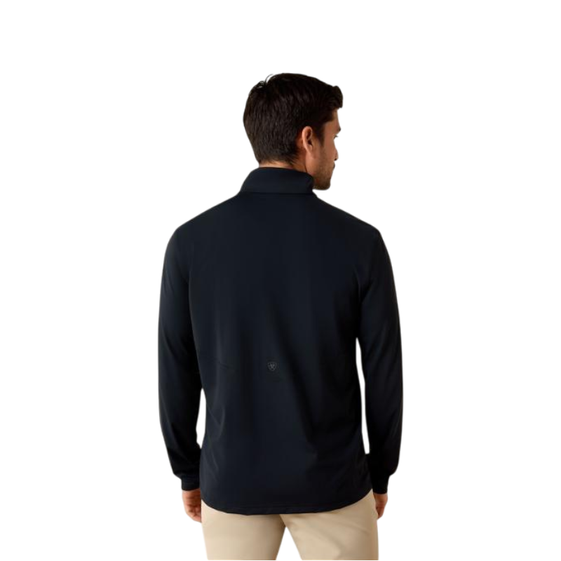 Capa base con cremallera hombre SolVeil negro