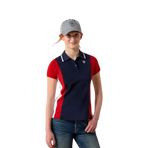 Polo enfant Taryn navyt & red