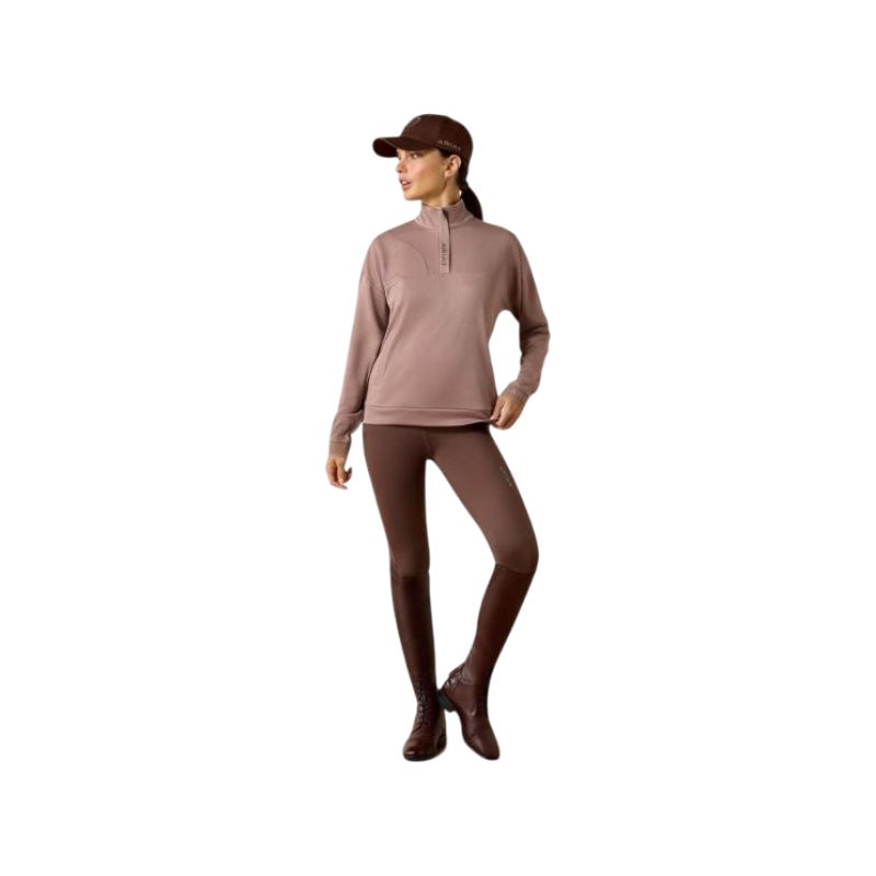 Ariat - Dames rits-sweatshirt Breathe Antler