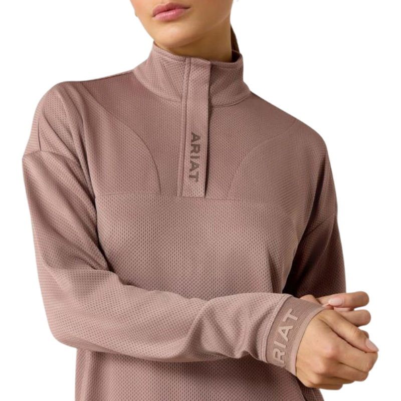 Ariat - Dames rits-sweatshirt Breathe Antler