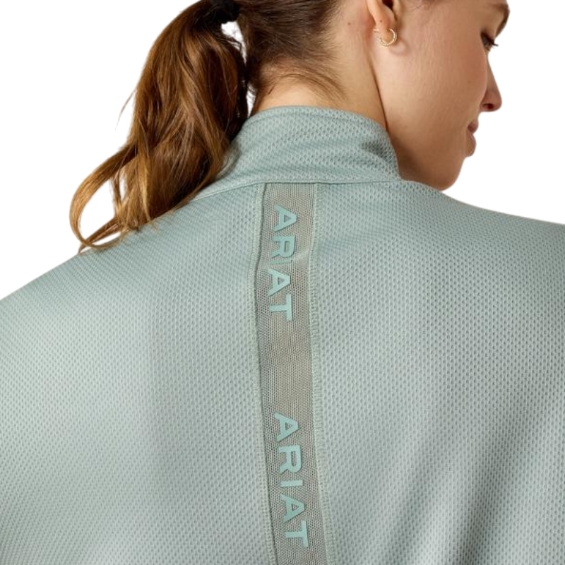 Ariat - Damen-Zip-Sweatshirt Breathe Chinese Green