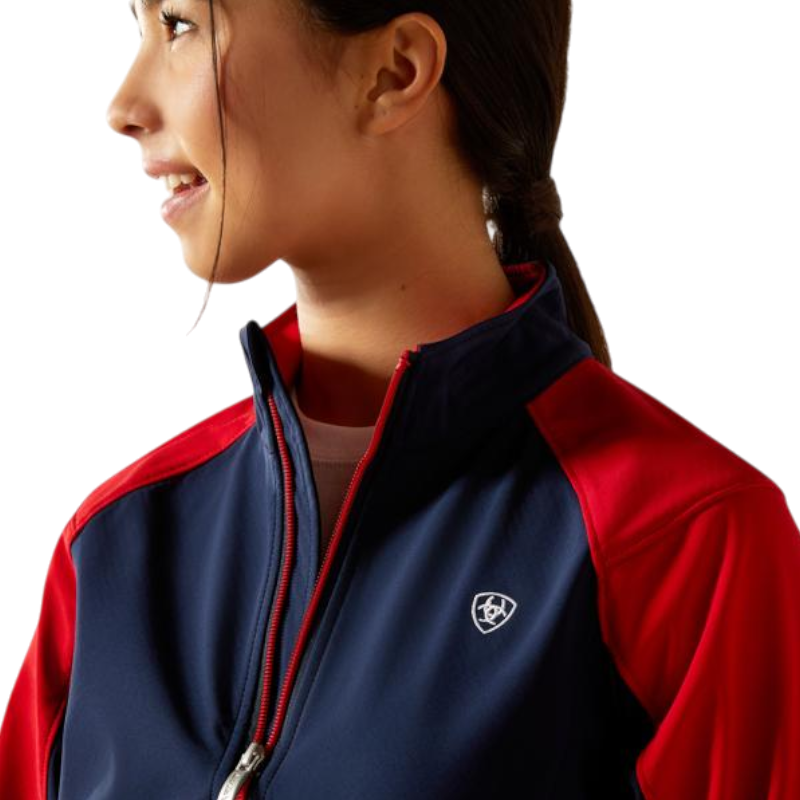 Ariat - Kids' Team EQ Navy/Red Jacket