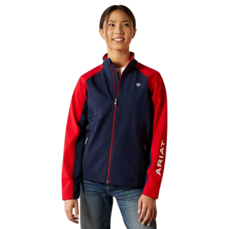 Ariat - Kids' Team EQ Navy/Red Jacket