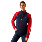 Women's Team EQ Jacket – Navy / Red