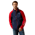 Ariat - Giacca uomo Team EQ navy/red