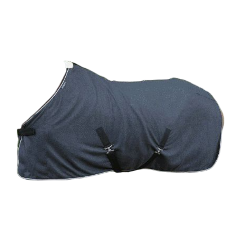 Equithème - Fleece rug grey marl 280g | - Ohlala