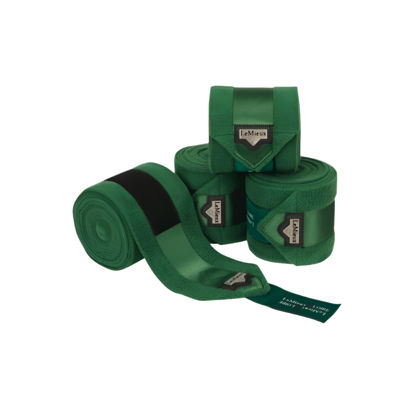 LeMieux - Bande de polo vert forêt (x4) | - Ohlala