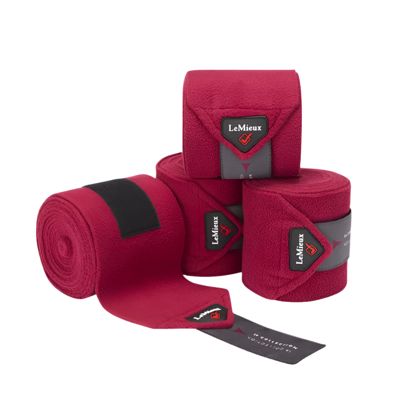 LeMieux - Bandes de polo Mulberry (x4) | - Ohlala