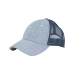 Kentucky Horsewear - Wollen Trucker Cap lichtblauw | - Ohlala