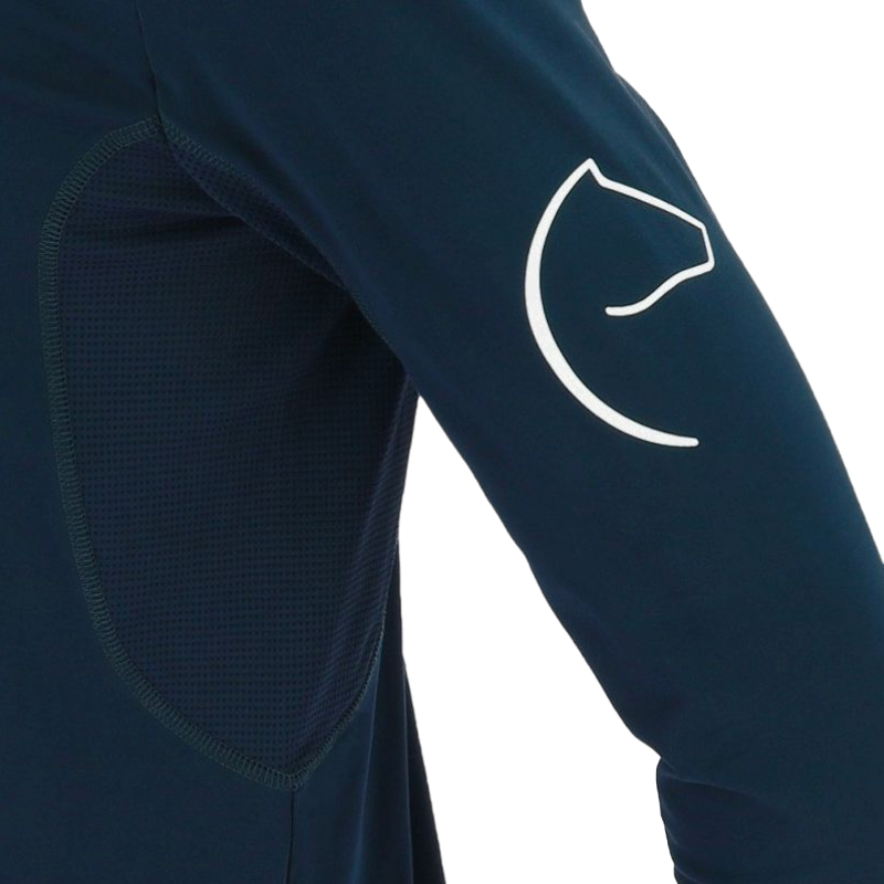 Equithème - Carl heren marineblauwe baselayer | - Ohlala