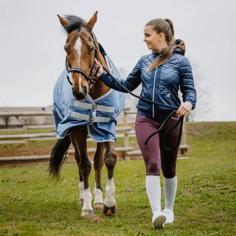 Equithème - Mona women's softshell jacket navy | - Ohlala