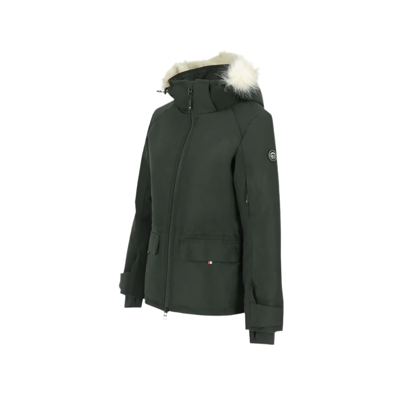 Equithème - Parka donna Paola nero | - Ohlala