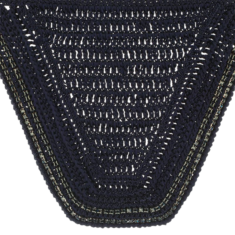 Paddock Sports - Bonnet à strass marine | - Ohlala