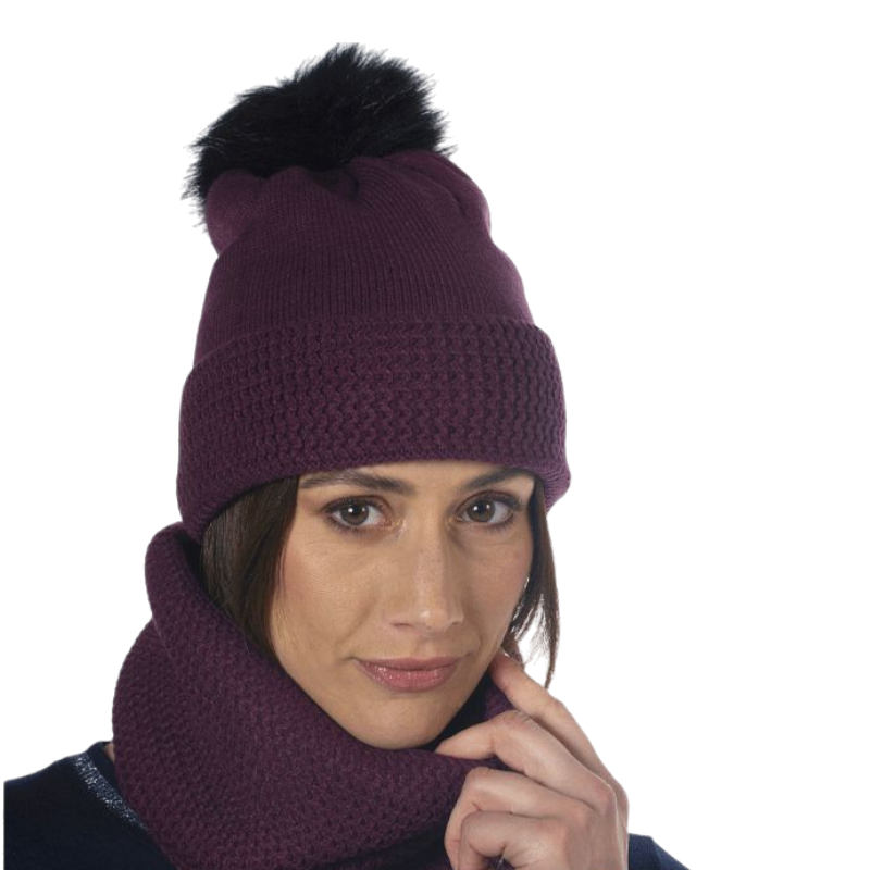 Flags & Cup - Gakona Mulberry Ear Bonnet | - Ohlala
