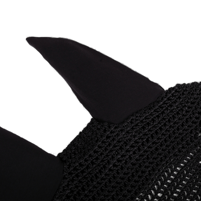 Freejump - Pferdeohrhaube Softgoods schwarz Glitter | - Ohlala