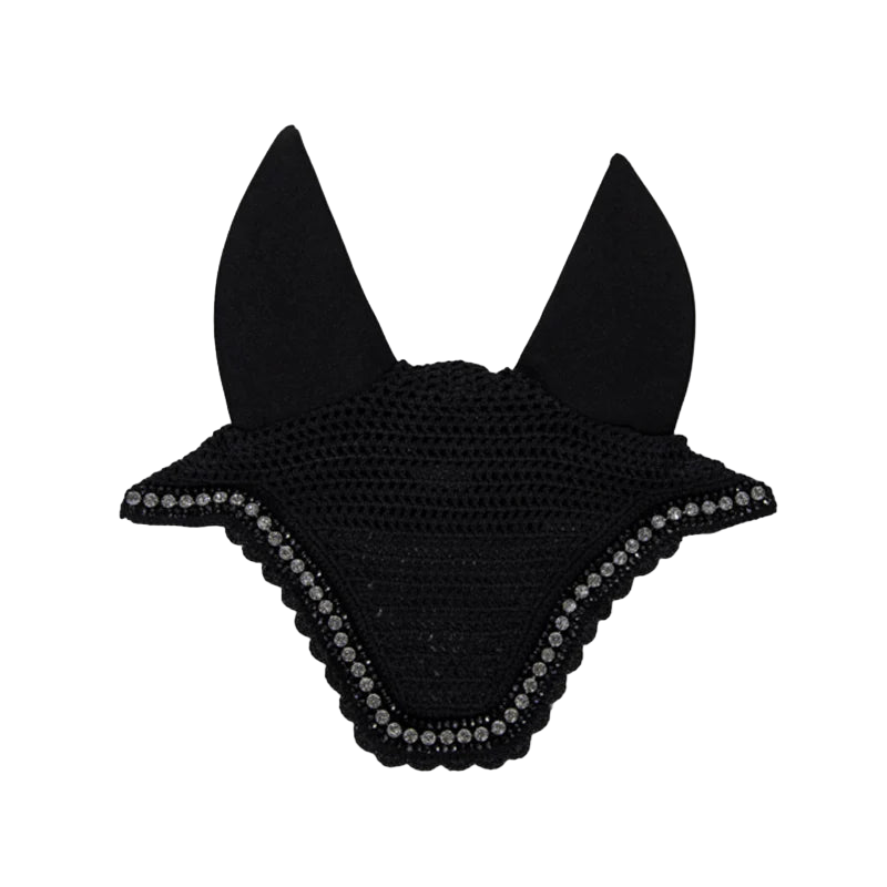 Kentucky Horsewear - Wellington fly bonnet big stone & pearl soundless black | - Ohlala