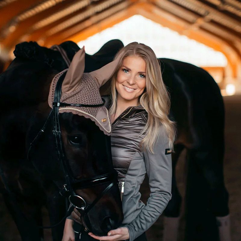 Equestrian Stockholm - Fliegenhaube Champagne | - Ohlala