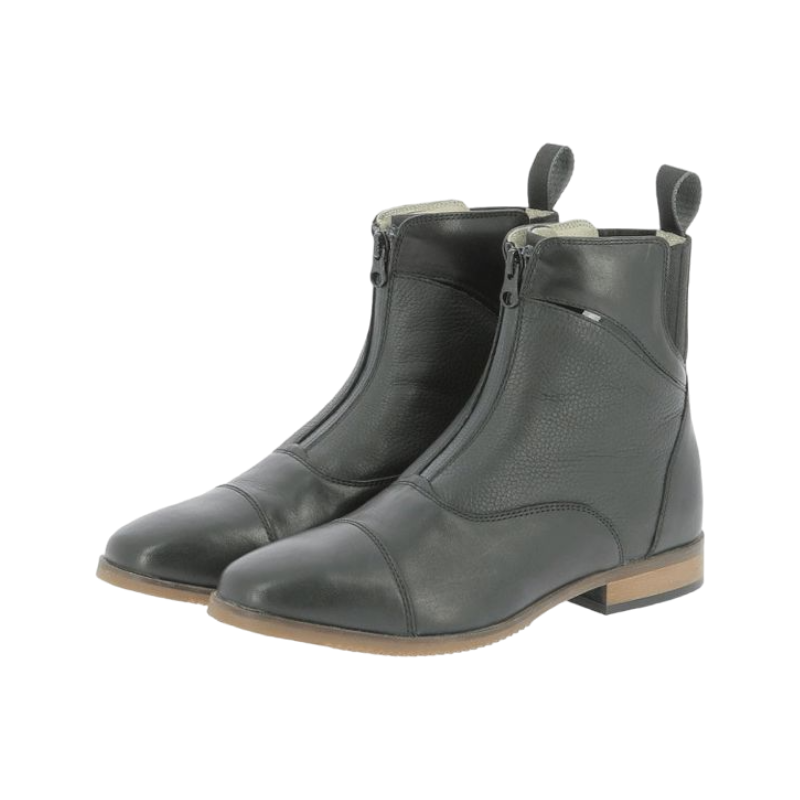 Equithème - Boots d'équitation Wavy Zip noir | - Ohlala