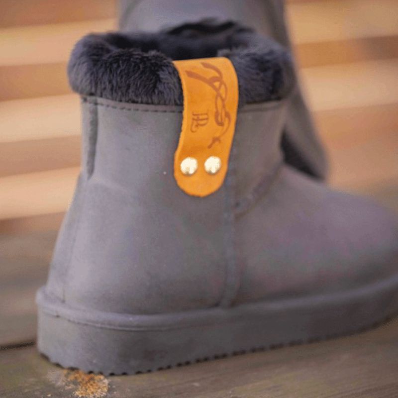 Eden by Pénélope Store - Stivali foderati bambini nero | - Ohlala