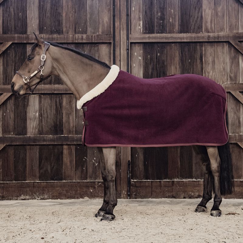 Kentucky Horsewear - Show heavy cooler rug bordeaux | - Ohlala