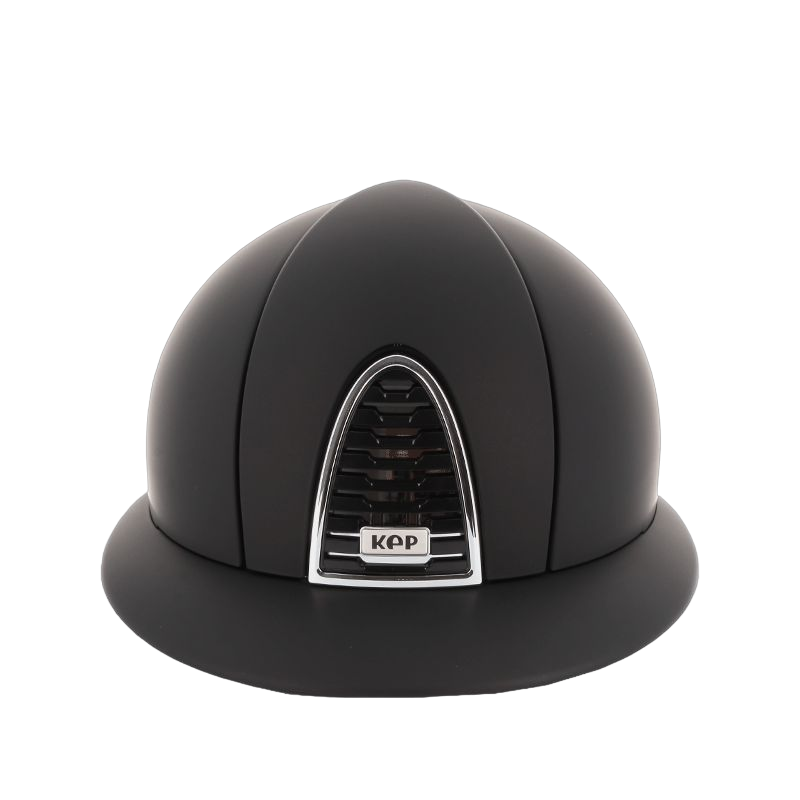 KEP - Riding Helmet Cromo 2.0 Textile Black Polo Visor | - Ohlala