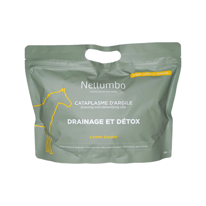 Nellumbo - Cataplasme d'argile drainage & détox | - Ohlala