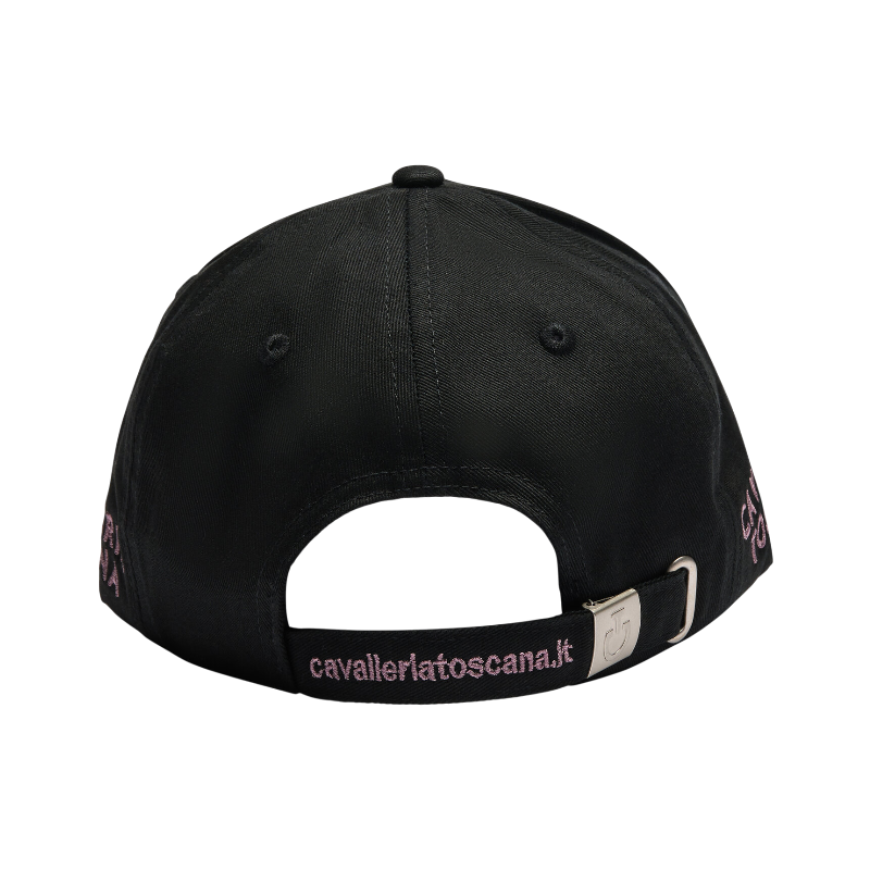 Cavalleria Toscana - Unisex CT Baseball pet zwart/lila | - Ohlala