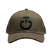 Cavalleria Toscana - Czapka z daszkiem unisex CT Baseball orzechowy/ czarny | - Ohlala