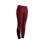Cavalleria Toscana - Junior CT Logo riding breeches burgundy | - Ohlala
