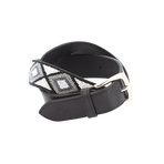 Pénélope - Pearl belt Black/White | - Ohlala