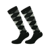 Equithème - Chaussette Argyle noir/gris (x1) | - Ohlala