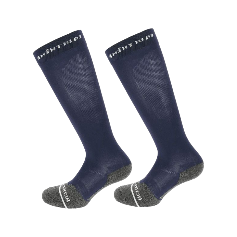 Equithème - Technic Socks Navy (x1) | - Ohlala