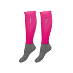Jump'In - Fuchsia lycra riding socks (x2) | - Ohlala