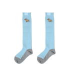 Kentucky Horsewear - Chaussettes d'équitation Sammy bleu ciel (x1) | - Ohlala