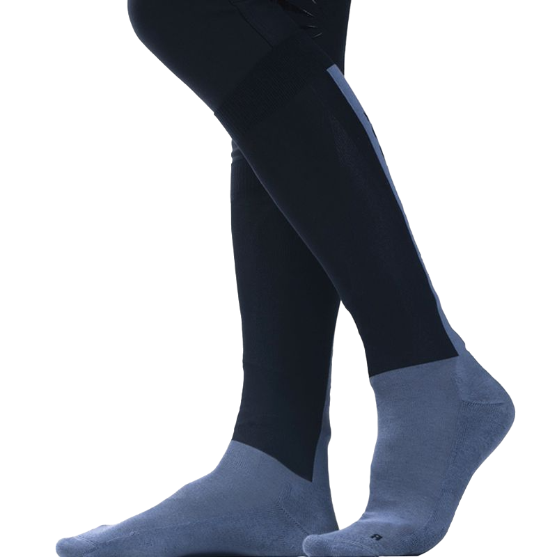 Flags & Cup - Nanaimo unisex riding socks navy/denim (x1) | - Ohlala