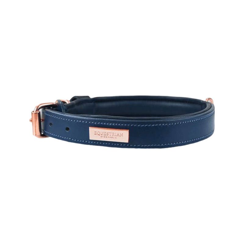 Equestrian Stockholm - Obroża dla psa Monaco Blue | - Ohlala