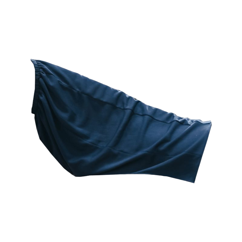Kentucky Horsewear - Copricoppa sciarpa Cooler Fleece blu navy | - Ohlala