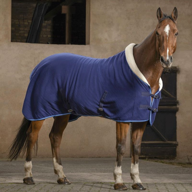 Riding World - Comfort fleece shirt navy | - Ohlala