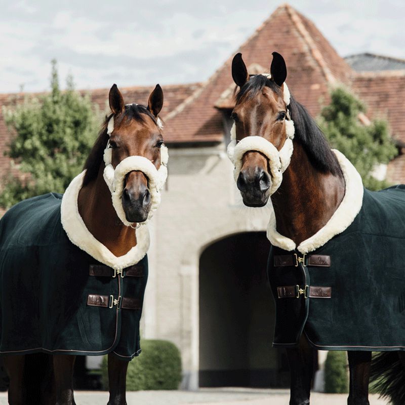 Kentucky Horsewear - Show heavy cooler rug green | - Ohlala