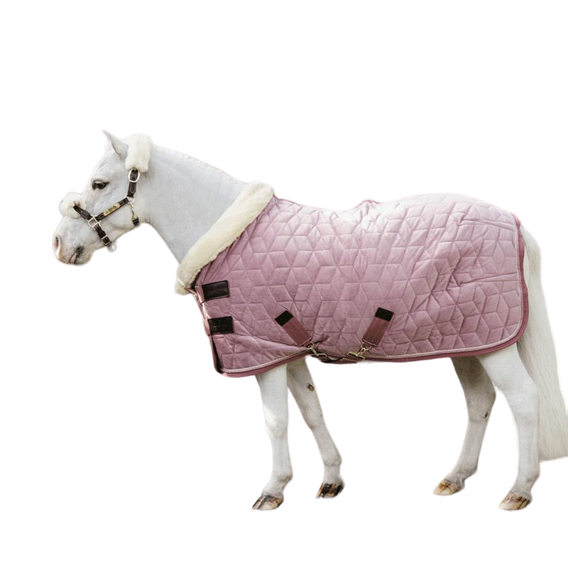Kentucky Horsewear - ベルベットプレゼンテーションラグ オールドローズ ミニ用 160g | - Ohlala
