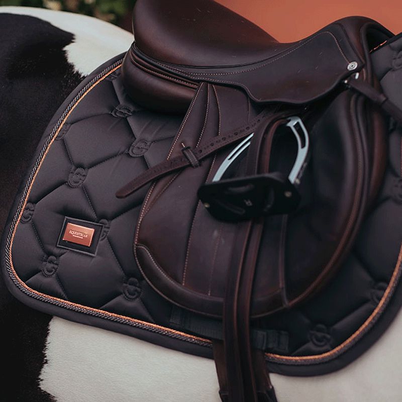 Equestrian Stockholm - 馬術用サドルパッド Dark Sky | - Ohlala